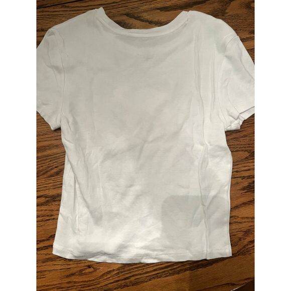 House of cotton womens small cat shirt white - Picture 3 of 3